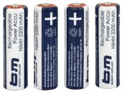 Busch-mueller Accu Mignon AA 2200mAh (4 Pièces)