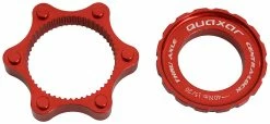 Quaxar Adaptateur CNC Centerlock Pour Axe De 15/20mm 7 Quaxar Adaptateur CNC Centerlock Pour Axe De 15/20mm -Vélo Soldes CNC Centerlock Adapter fur 1520mm Achse rot