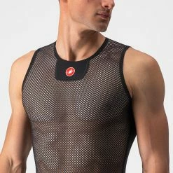 Castelli Core Mesh 3 - Baselayer Sleeveless 10 Castelli Core Mesh 3 - Baselayer Sleeveless -Vélo Soldes Castelli Core Mesh 3 armelloses Unterhemd 4517028 010 3