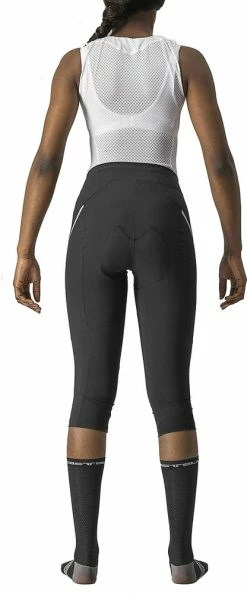 Castelli Velocissima 3 - Women's 3/4 Bike Tights With Pad -Vélo Soldes Castelli Velocissima 3 Damen 3 4 Radhose mit Polster 4522052 010 2JqZftrVGQ6nYk