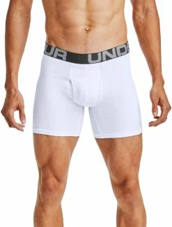 Under Armour Charged Cotton 6in - Boxer Shorts (3-Pack) 10 Under Armour Charged Cotton 6in - Boxer Shorts (3-Pack) -Vélo Soldes Charged Cotton 6in 3 er Pack Boxershorts 1363617 100 4