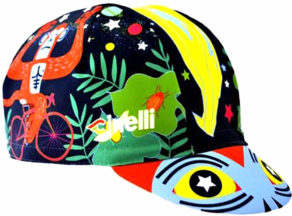 Cinelli Jungle Zen - Cycling Cap By Lida Ziruffo 3 Cinelli Jungle Zen - Cycling Cap By Lida Ziruffo