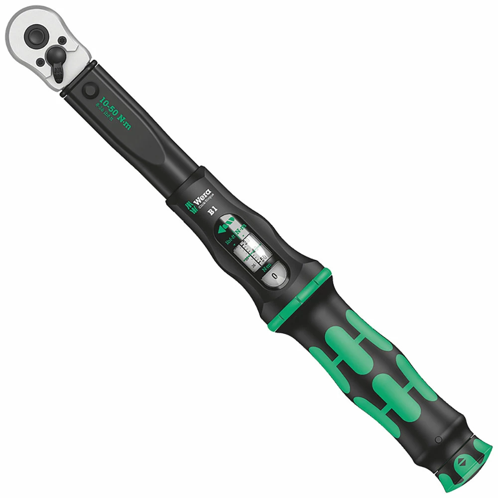 Wera Click-Torque B1 - Clé Dynamométrique à Cliquet 3/8" (10-50Nm) 3 Wera Click-Torque B1 - Clé Dynamométrique à Cliquet 3/8" (10-50Nm)