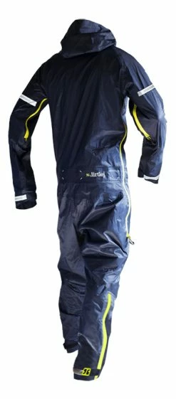 Dirtlej CommuteSuit Road Edition - Rainsuit -Vélo Soldes CommuteSuit Road Edition Regenoverall 10040 lime navy 2