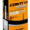 Continental Chambre à Air Tour 28 Slim S42 -Vélo Soldes Conti Schlauch Tour 28 slim S42