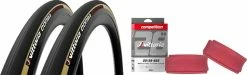 Vittoria Corsa G2.0 28-622 Jeu De 2 + Competition Latex 25/28