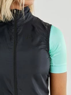 Craft Essence Light Wind - Women's Wind Vest -Vélo Soldes Craft Essence Light Wind Damen Windweste 1908793 999000 5
