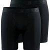 Craft Core Dry 6-Inch - Boxershorts (2 Pack) -Vélo Soldes Craft Core Dry 6 inch Boxershorts 1910439 999000 1