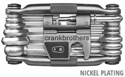 Crankbrothers Multi-19 Multitool -Vélo Soldes CrankBrothers Multi 19 Multitool nickel plating