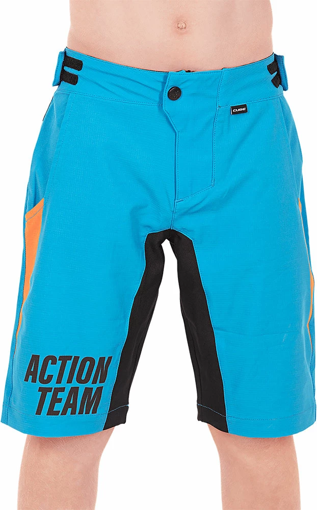 Cube Junior X Actionteam - Kid's MTB Shorts 5 Cube Junior X Actionteam - Kid's MTB Shorts – Image 3
