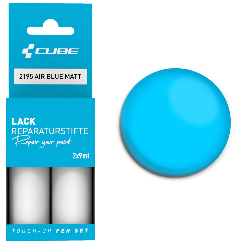 Cube Kit De Réparation De Peinture AIR BLUE Matt 3 Cube Kit De Réparation De Peinture AIR BLUE Matt