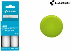 Cube Set De Stylos De Réparation De Peinture FLASH GREEN -Vélo Soldes Cube Lackreparaturstift Set FLASH GREEN 2126