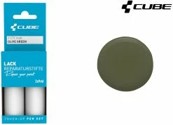 Cube Set De Stylos De Réparation De Peinture OLIVE GREEN 7 Cube Set De Stylos De Réparation De Peinture OLIVE GREEN -Vélo Soldes Cube Lackreparaturstift Set OLIVE GREEN 2127