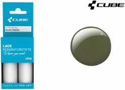 Cube Set De Stylos De Réparation De Peinture OLIVE GREEN 6 Cube Set De Stylos De Réparation De Peinture OLIVE GREEN -Vélo Soldes Cube Lackreparaturstift Set OLIVE GREEN 2223