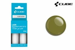 Cube Kit De Réparation De Peinture OLIVE Glossy 5 Cube Kit De Réparation De Peinture OLIVE Glossy -Vélo Soldes Cube Lackreparaturstift Set OLIVE glossy a
