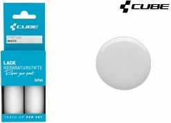 Cube Set De Stylos De Réparation De Peinture WHITE -Vélo Soldes Cube Lackreparaturstift Set WHITE 2159