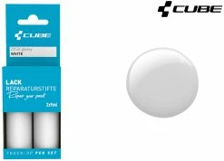 Cube Set De Stylos De Réparation De Peinture WHITE -Vélo Soldes Cube Lackreparaturstift Set WHITE 2252