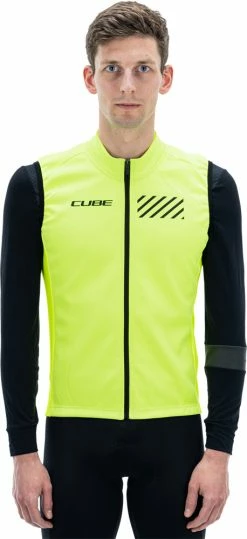 Cube Blackline Safety - Softshell Gilet 9 Cube Blackline Safety - Softshell Gilet -Vélo Soldes Cube Blackline Safety Softshellweste 12213 2