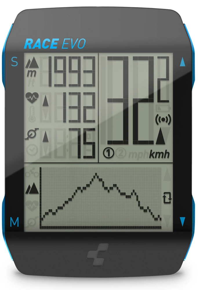 Cube Compteur De Vélo Race EVO 3 Cube Compteur De Vélo Race EVO