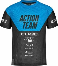 Cube Junior X Actionteam - Kid's MTB Jersey
