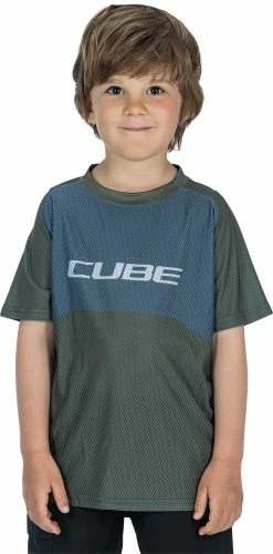Cube Vertex Rookie TM - Maillot De VTT Enfant -Vélo Soldes Cube Vertex Rookie TM Kinder MTB Trikot 12432 2