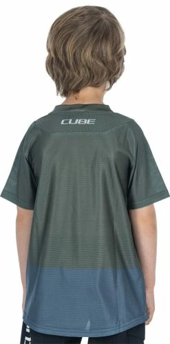 Cube Vertex Rookie TM - Maillot De VTT Enfant -Vélo Soldes Cube Vertex Rookie TM Kinder MTB Trikot 12432 3