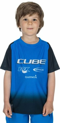 Cube Vertex Rookie X Actionteam - Maillot De VTT Enfant -Vélo Soldes Cube Vertex RookiexActionteam Kinder MTB Trikot 12446 2