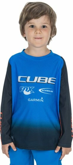 Cube Vetrtex Rookie X Actionteam - Maillot Manches Longues Enfant -Vélo Soldes Cube Vertrex RookiexActionteam Kinder Langarmtrikot 12447 2