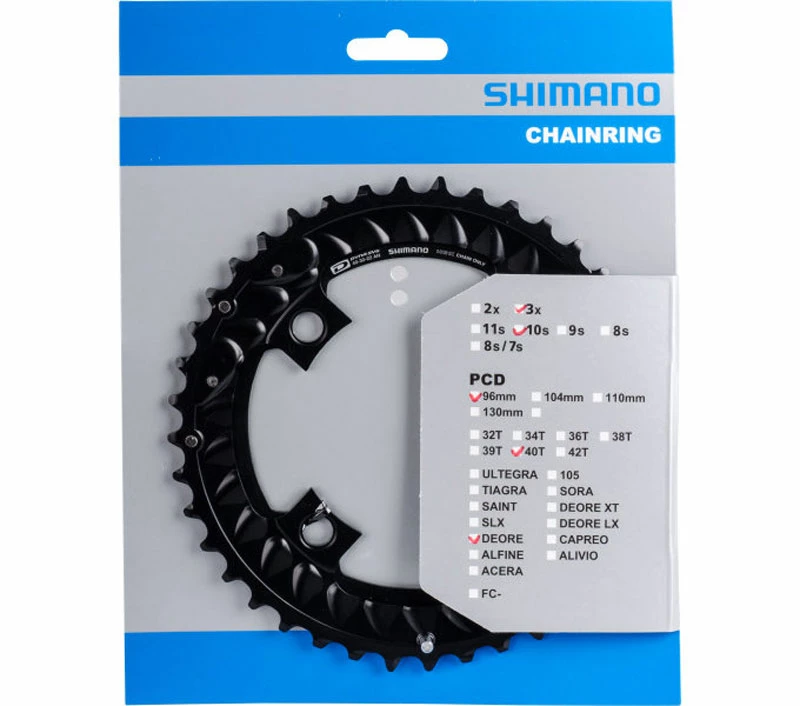 Shimano DEORE Plateau Pour FC-M6000-3 40/30/22 Dents 5 Shimano DEORE Plateau Pour FC-M6000-3 40/30/22 Dents – Image 3