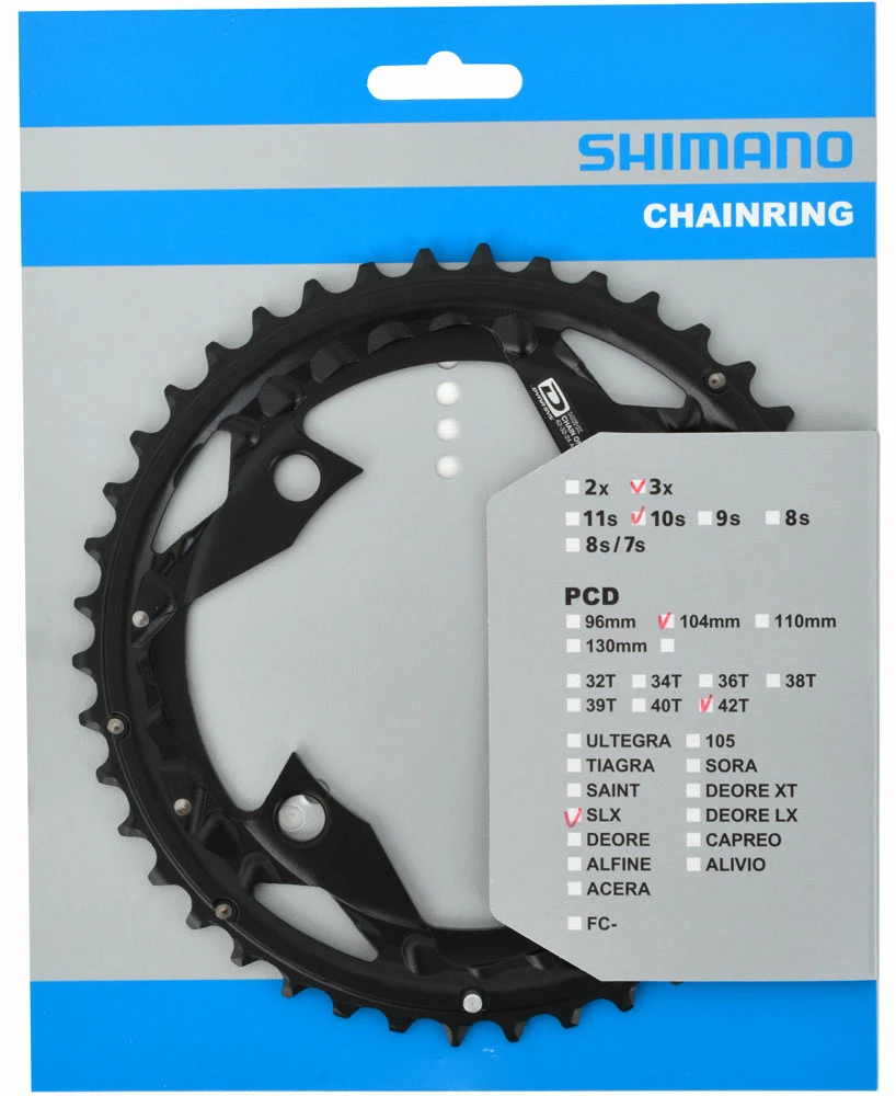 Shimano Plateau SLX Pour FC-M670 42/32/24T 6 Shimano Plateau SLX Pour FC-M670 42/32/24T – Image 4