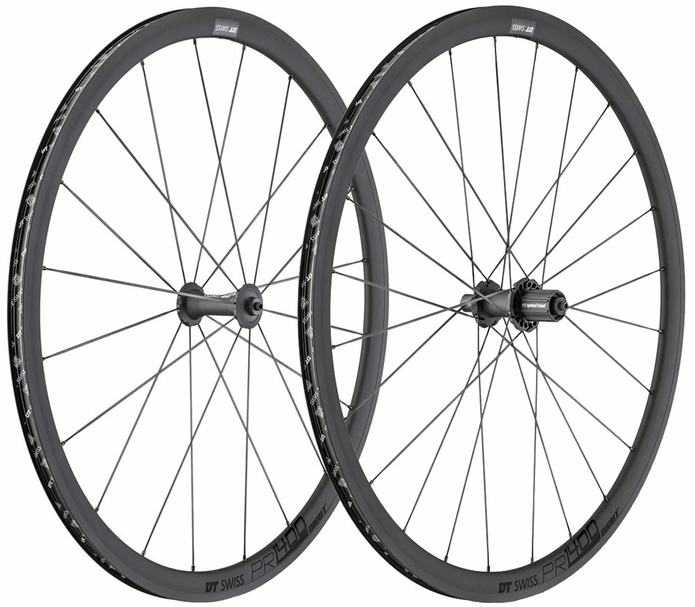Dt-swiss Paire De Roues PR 1400 Dicut Oxic Clincher 32mm 3 Dt-swiss Paire De Roues PR 1400 Dicut Oxic Clincher 32mm