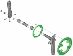 Shimano DURA ACE Plateau Pour FC-R9200 54/40 Dents -Vélo Soldes DURA ACE Kettenblatt fur FC R9200