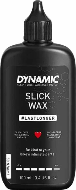 Dynamic Slick Wax Cire Pour Chaîne -Vélo Soldes DY 005 Dynamic Slick wax 100ml front