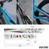 Dyedbro Kit De Protection Pour Cadre Unicorn -Vélo Soldes Dyedbro 20101750 Rahmenschutz unicorn