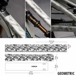 Dyedbro Kit De Protection De Cadre Géométrique