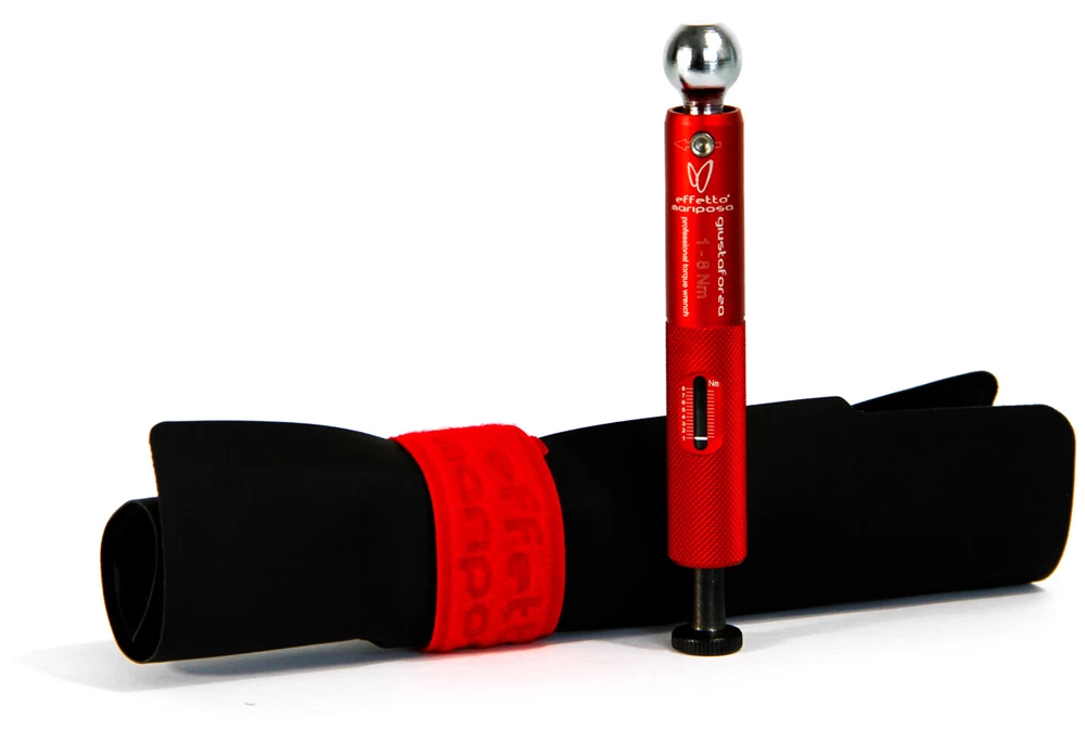 Effetto Mariposa Giustaforza Deluxe Clé Dynamométrique Nm 1-8 Avec Jeu D'embouts 3 Effetto Mariposa Giustaforza Deluxe Clé Dynamométrique Nm 1-8 Avec Jeu D'embouts