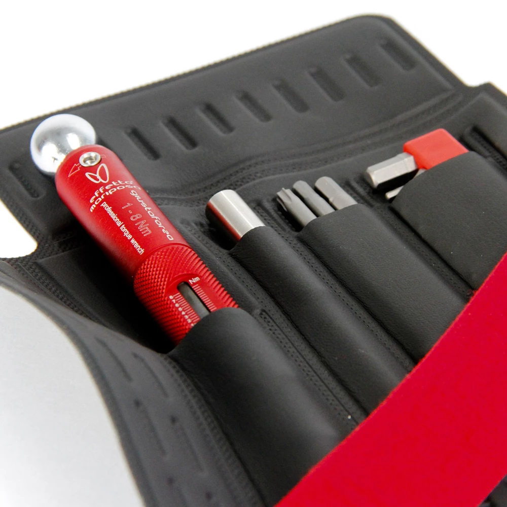 Effetto Mariposa Giustaforza Deluxe Clé Dynamométrique Nm 1-8 Avec Jeu D'embouts 4 Effetto Mariposa Giustaforza Deluxe Clé Dynamométrique Nm 1-8 Avec Jeu D'embouts – Image 2