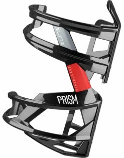 Elite PRISM GAUCHE Porte-bouteilles -Vélo Soldes Elite Prism Rechts black red glossy