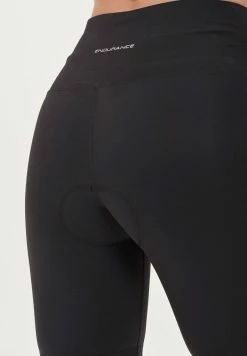 Endurance Hulda High Waist - Cuissard De Cyclisme Avec Rembourrage Pour Femmes -Vélo Soldes Endurance Hulda High Waist Damen Radhose E181475 1001 4