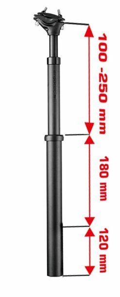 Ergotec Tige De Selle SP-10.0 Vario 550 Vario 5 Ergotec Tige De Selle SP-10.0 Vario 550 Vario -Vélo Soldes Ergotec Vario Sattelst tze 20089868 02