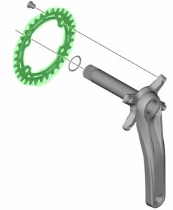 Shimano FC-MT510/511 Plateau 12 Vitesses -Vélo Soldes FC MT510 Kettenblatt