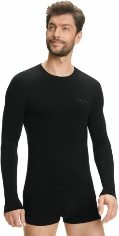 Falke WT Light - Baselayer Longsleeve -Vélo Soldes Falke WT Light Funktionsunterhemd langarm 33233 3000 2
