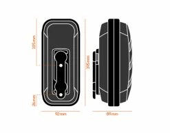 Fidlock Boîte à Outils TWIST Avec Uni Base 6 Fidlock Boîte à Outils TWIST Avec Uni Base -Vélo Soldes Fidlock 09643 BLK TWIST Toolbox inkl TWIST Uni Base 2