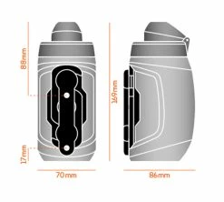 Fidlock TWIST Bottle 450 + Bike Base -Vélo Soldes Fidlock TWISTBottle450 BikeBaseSmoke 2