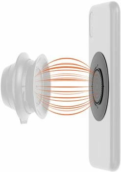 Fidlock VACUUM Uni Phone Patch Magnetic - Support Magnétique Pour Téléphone Portable -Vélo Soldes Fidlock VC 01600 BLK VACUUM Uni Phone Patch Magnetic Magnetische Handyhalterung 5