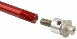 FollowMe Adaptateur à Travers L'axe 12mm -Vélo Soldes FollowMe Adapter Steckachse 12mm 121130 ALU 3