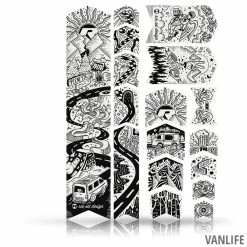 Rie:sel Design Frame:TAPE 3000 - Film De Protection Du Cadre -Vélo Soldes FrameTape 0003 VanlLife Black Artikel