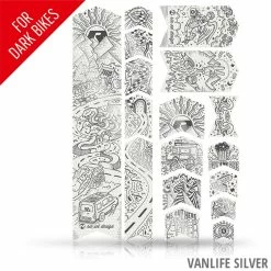 Rie:sel Design Frame:TAPE 3000 - Film De Protection Du Cadre -Vélo Soldes FrameTape 0004 VanLife Silver Artikel