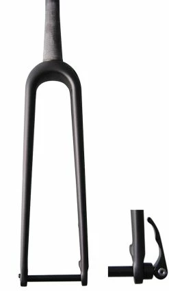 Moquai Fourche En Carbone Pour Le Gravier Avec Des Oeillets De Garde-boue