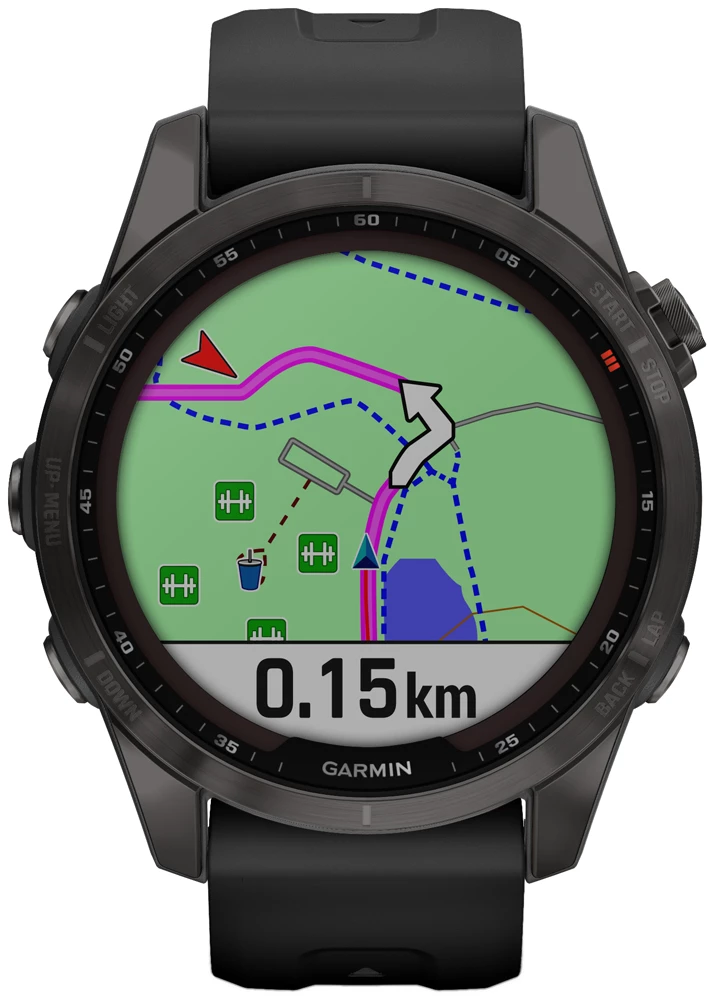 Garmin Fenix 7S SAPPHIRE SOLAR - GPS Multisport Smartwatch 7 Garmin Fenix 7S SAPPHIRE SOLAR - GPS Multisport Smartwatch – Image 5